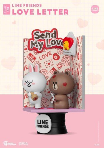 Cover for Beast Kingdom · Line Friends Ds-103 Diorama Stage Love Letter 6in (MERCH) (2022)