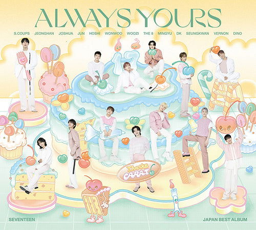 Cover for Seventeen · Always Yours - Japan Best Album (CD/BOG) [Limited Japan Import edition] [C] (2023)
