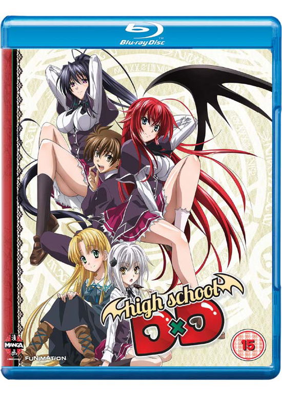 High School DxD Season 1 - High School Dxd - Season 1 (Bl - Elokuva - Crunchyroll - 5022366353649 - maanantai 26. toukokuuta 2014