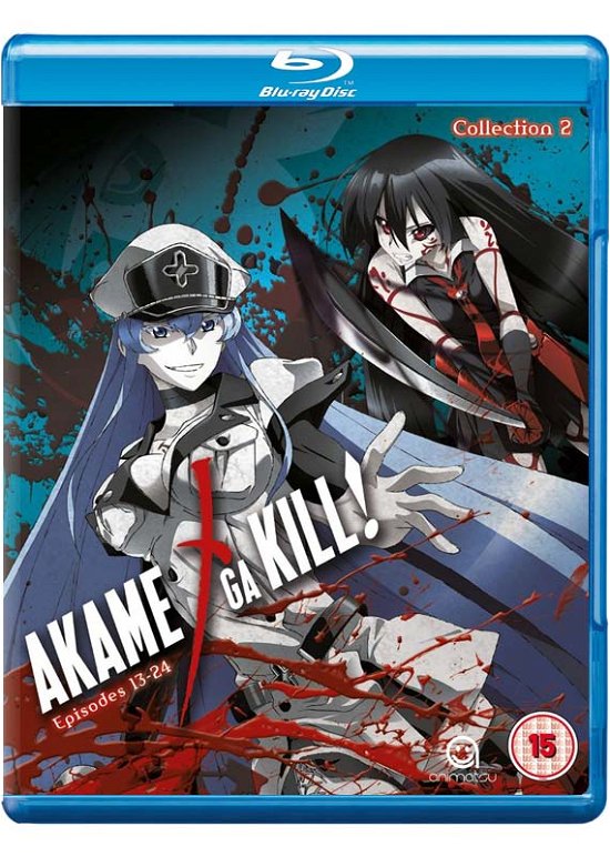 Cover for Englisch Sprachiger Artikel · Akame Ga Kill Collection 2 (Episodes 13-24) (Blu-ray) (2016)