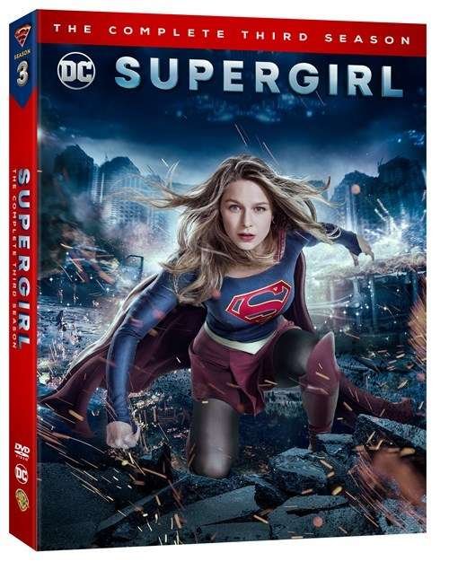 Cover for Supergirl S3 Dvds · Supergirl Season 3 (DVD) (2018)