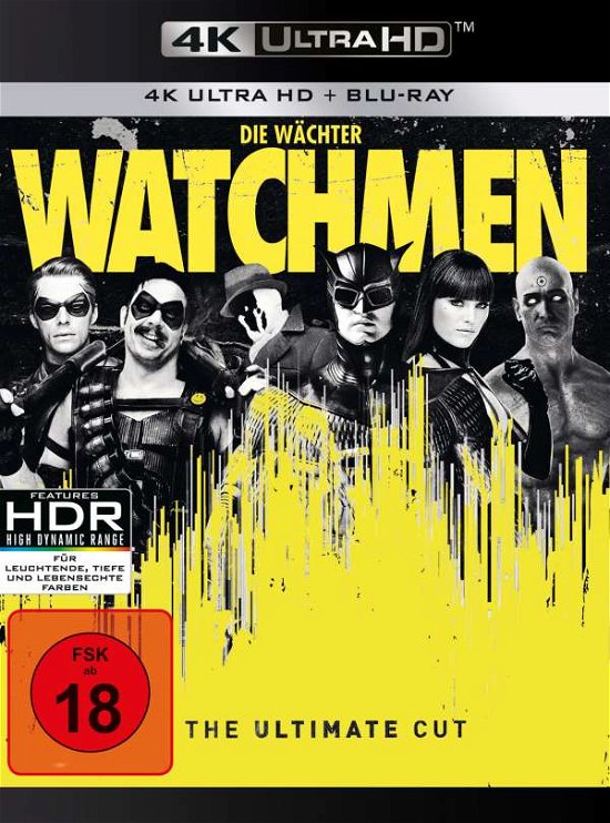 Cover for Malin Akerman,billy Crudup,jackie Earle Haley · Watchmen-ultimate Cut (4K UHD Blu-ray) (2019)