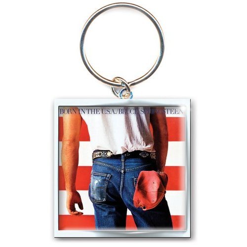 Bruce Springsteen Keychain: Born in the USA (Photo-print) - Bruce Springsteen - Marchandise - Ambrosiana - 5055295334649 - 2 mars 2015