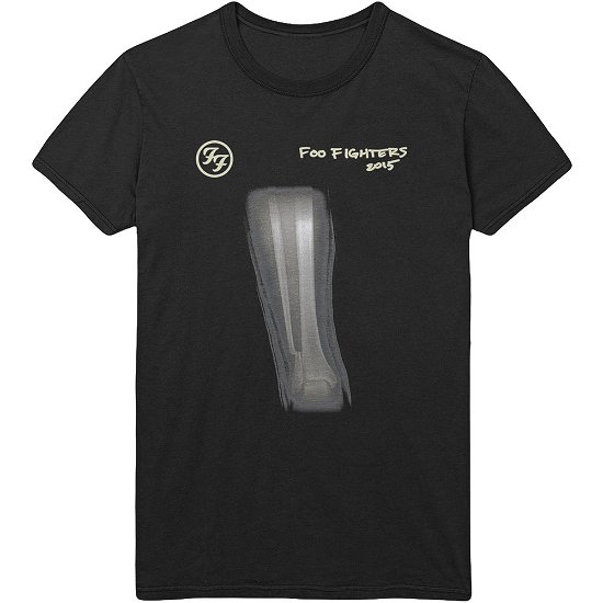 Foo Fighters Unisex T-Shirt: X-Ray - Foo Fighters - Merchandise - PHDM - 5056012000649 - 19. Januar 2017