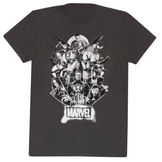 Marvel Comics - Full Team T Shirt - Marvel - Merchandise - MARVEL - 5056688517649 - 1. maj 2024