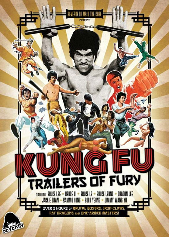 Cover for Kung Fu Trailers of Fury · Kung Fu - Trailers Of Fury (DVD) (2017)