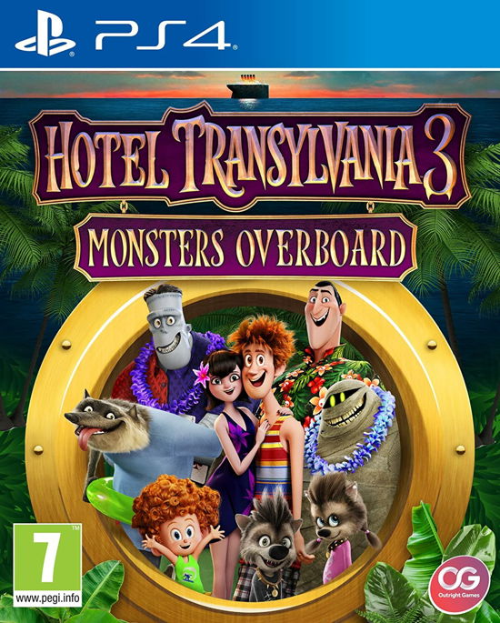 Cover for Playstation 4 · Hotel Transylvania 3: Monsters Overboard (ps4) (SPIEL) (2018)