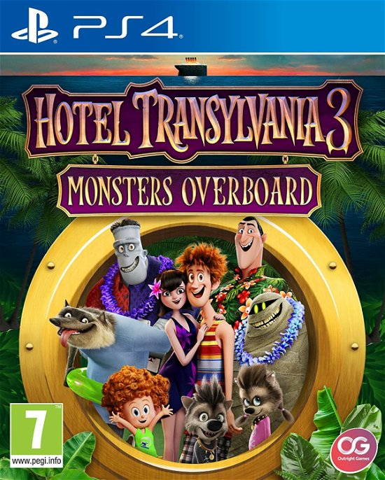 Playstation 4 · Hotel Transylvania 3: Monsters Overboard (ps4) (SPEL) (2018)