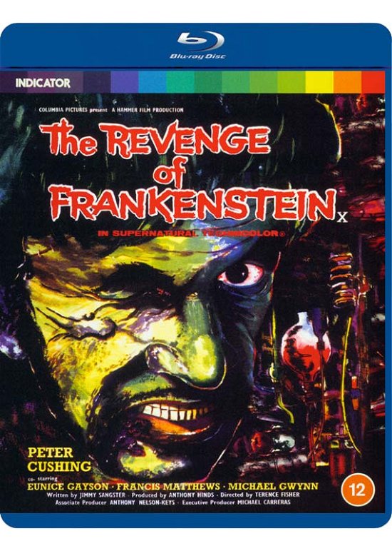 Cover for Revenge of Frankenstein · The Revenge Of Frankenstein (Blu-ray) [Standard edition] (2021)