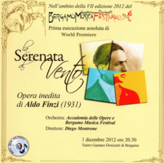 Cover for Shirelle Dashevesky / Accademia Delle Opere E Bergamo Music Festival &amp; Diego Montrone · Aldo Finzi: La Serenata Al Vento (CD) (2019)