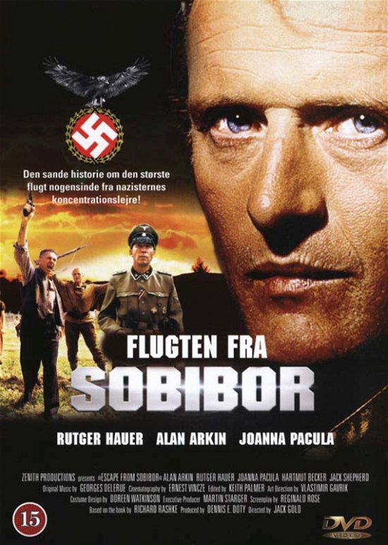 Cover for Flugten fra Sobibor · Escape from Sobibor (Flugten fra Sobibor) (DVD) (2002)