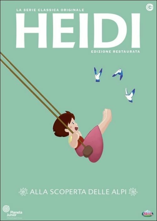 Cover for Heidi · Heidi - Alla Scoperta Delle Alpi (Ed. Restaurata) (DVD) (2016)