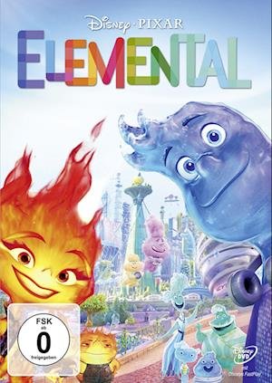 Cover for Elemental (DVD) (2023)