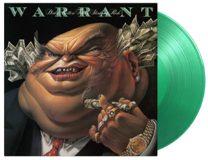 Cover for Warrant · Dirty Rotten Filthy Stinking Rich (Translucent Green Vinyl) (LP) [Limited edition] (2023)