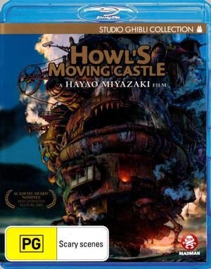 Howl's Moving Castle - Howls Moving Castle - Movies - MADMAN ENTERTAINMENT - 9322225095649 - May 23, 2012