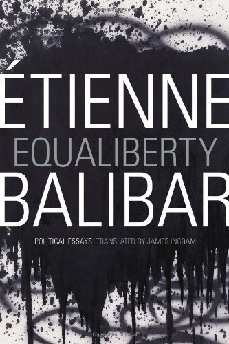 Cover for Etienne Balibar · Equaliberty: Political Essays - A John Hope Franklin Center Book (Paperback Book) (2014)