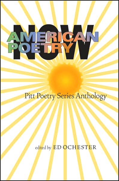 Cover for Maggie Anderson · American Poetry Now: Pitt Poetry Series Anthology - Pitt Poetry Series (Paperback Bog) (2007)