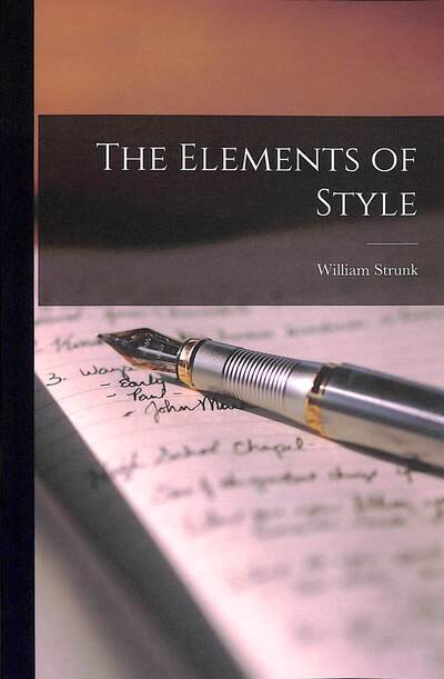Cover for William Strunk · Elements of Style (Book) (2022)