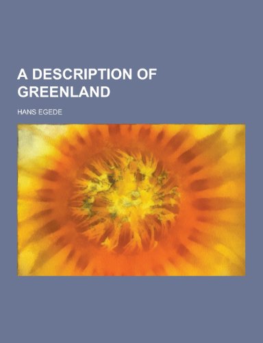 Cover for Hans Egede · A Description of Greenland (Paperback Book) (2013)