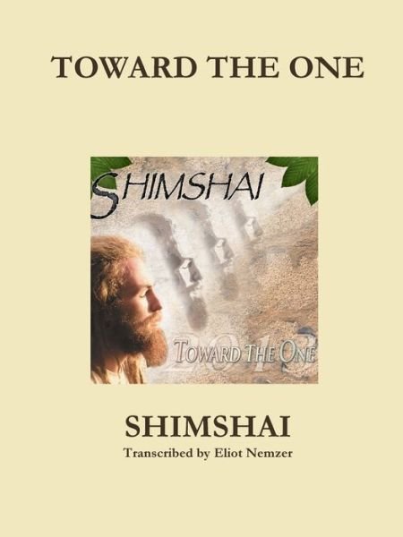 Cover for Aa Shimshai · Toward The One (Paperback Book) (2014)
