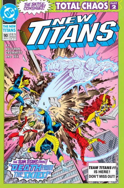 Cover for Marv Wolfman · Titans: Total Chaos (Paperback Bog) (2018)