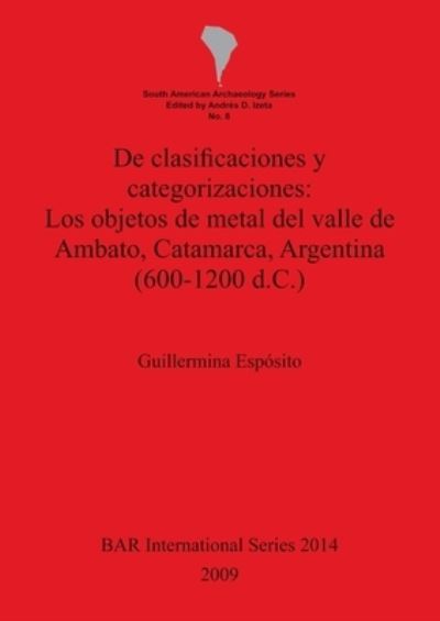 Cover for Guillermina Espósito · De clasificaciones y categorizaciones (Book) (2009)