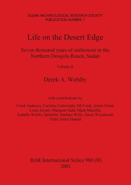 Cover for Derek a Welsby · Life on the Desert Edge, Volume II : 980 (Paperback Book) (2001)