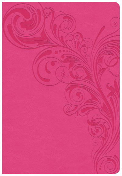 CSB Super Giant Print Reference Bible, Pink LeatherTouch - CSB Bibles by Holman CSB Bibles by Holman - Książki - Cengage Learning, Inc - 9781433651649 - 15 sierpnia 2017