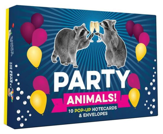 Party Animals! Pop up Notecard Collection: 10 Pop-Up Notecards & Envelopes - Chronicle Books - Kirjat - Chronicle Books - 9781452151649 - tiistai 15. maaliskuuta 2016