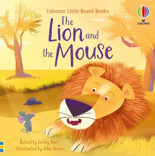 Cover for Lesley Sims · The Lion and the Mouse - Little Board Books (Kartongbok) (2022)