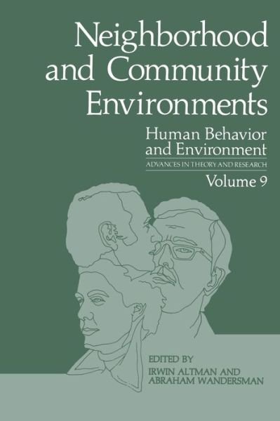 Cover for Irwin Altman · Neighborhood and Community Environments - Human Behavior and Environment (Paperback Bog) [Softcover reprint of the original 1st ed. 1987 edition] (2013)