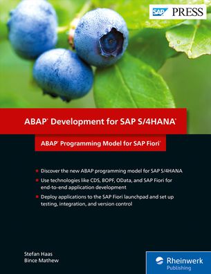 Cover for Stefan Haas · ABAP Development for SAP S/4HANA: ABAP Programming Model for SAP Fiori (Hardcover Book) (2018)