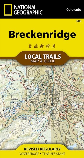 Cover for National Geographic · Breckenridge -local Trails (Map) [2018th edition] (2018)