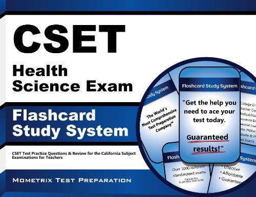 Cover for Cset Exam Secrets Test Prep Team · Cset Health Science Exam Flashcard Study System: Cset Test Practice Questions &amp; Review for the California Subject Examinations for Teachers (Cards) (Paperback Book) [Flc Crds edition] (2010)