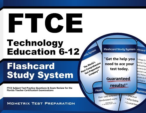 Cover for Ftce Exam Secrets Test Prep Team · Ftce Technology Education 6-12 Flashcard Study System: Ftce Test Practice Questions &amp; Exam Review for the Florida Teacher Certification Examinations (Cards) (Taschenbuch) (2023)