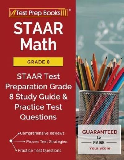 Cover for Test Prep Books Grade 8 Math Team · STAAR Math Grade 8 (Pocketbok) (2018)