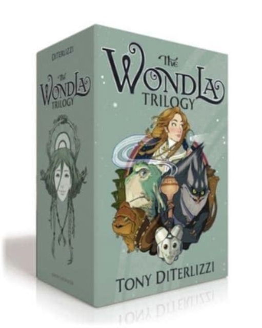 Cover for Tony DiTerlizzi · The WondLa Trilogy (Boxed Set): The Search for WondLa; A Hero for WondLa; The Battle for WondLa - The Search for WondLa (Paperback Book) (2023)
