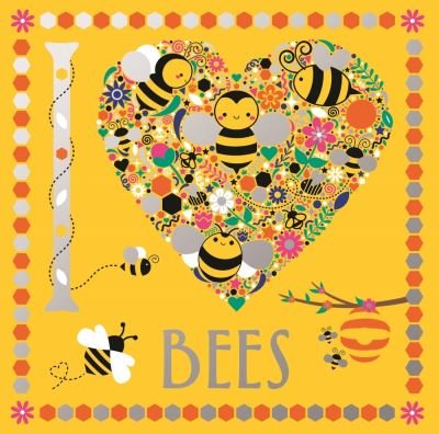 Cover for Lizzie Preston · I Heart Bees - I Heart Pocket Colouring (Paperback Book) (2021)