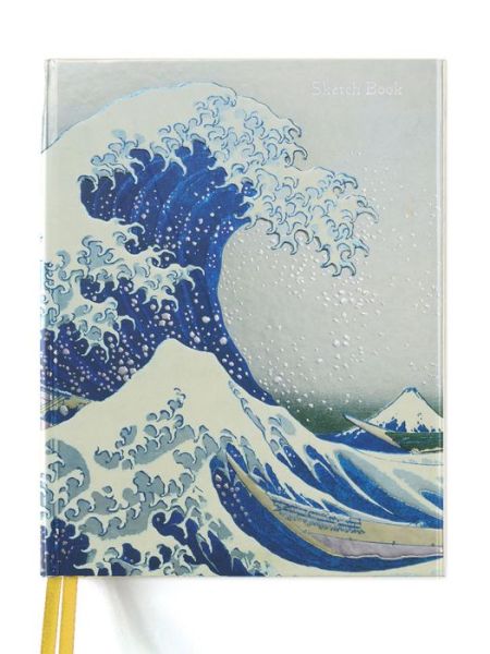 Hokusai: The Great Wave (Blank Sketch Book) - Luxury Sketch Books - Flame Tree - Livros - Flame Tree Publishing - 9781783613649 - 11 de fevereiro de 2015