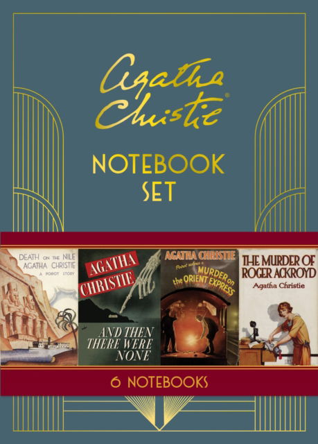 Cover for Chronicle Books · Agatha Christie Notebook Set (Schreibwaren) (2025)