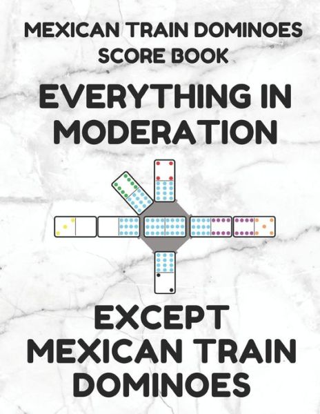 Cover for Mexican Train Essentials · Mexican Train Dominoes Score Book (Paperback Book) (2019)