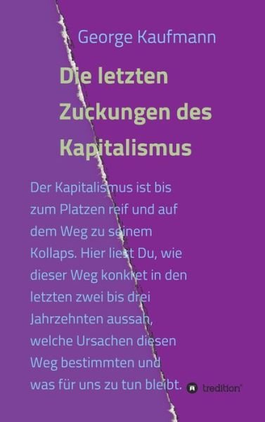 Cover for Kaufmann · Die letzten Zuckungen des Kapi (Buch) (2020)