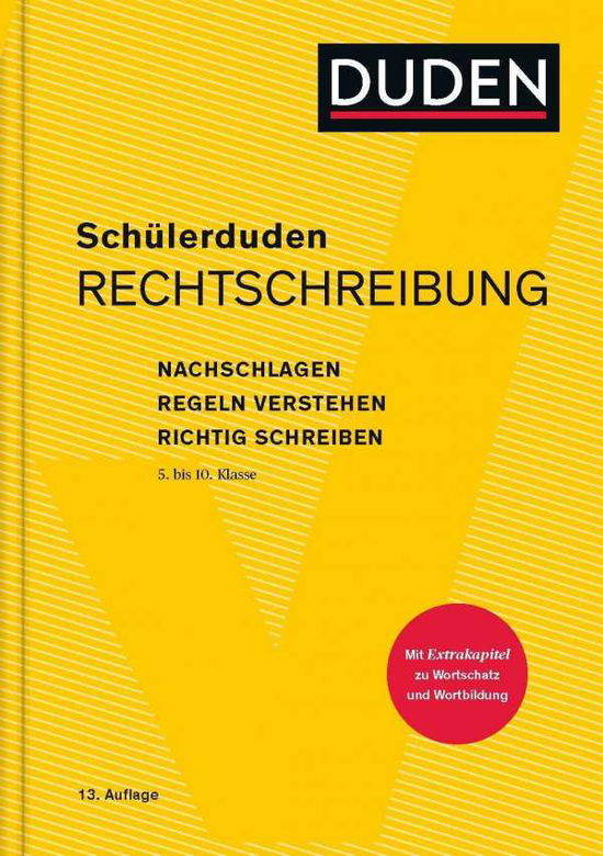 Cover for Dudenredaktion · Schülerduden Rechtschreibung (Book)