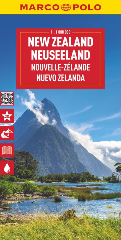 New Zealand Marco Polo Map - Marco Polo - Libros - MAIRDUMONT GmbH & Co. KG - 9783575018649 - 19 de marzo de 2024