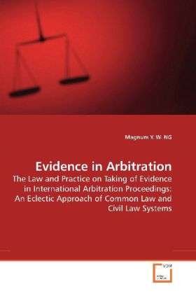 Cover for Ng · Evidence in Arbitration (Bog)
