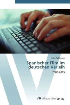 Cover for Rubinstein · Spanischer Film im deutschen (Book) (2012)