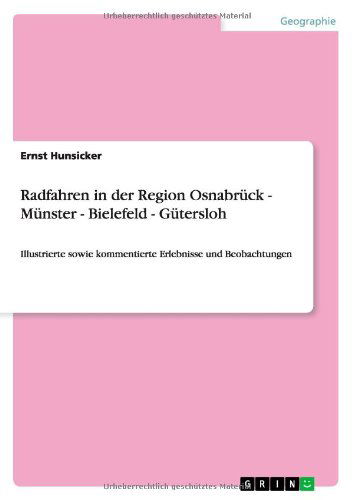 Cover for Ernst Hunsicker · Radfahren in den Regionen Osnabrück -Mü (Book) [German edition] (2011)