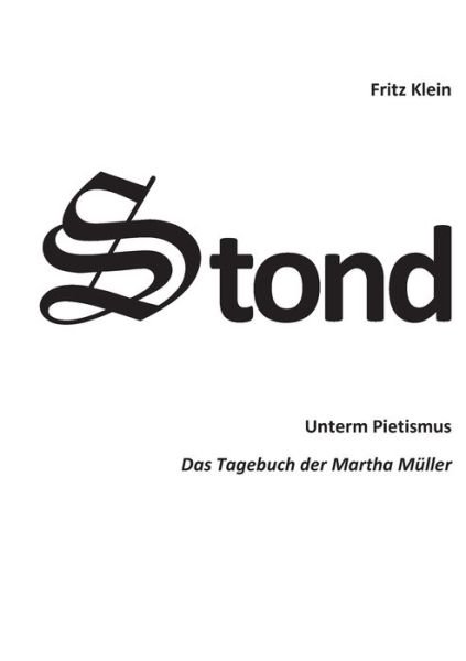 Cover for Klein · Stond (Book) (2020)