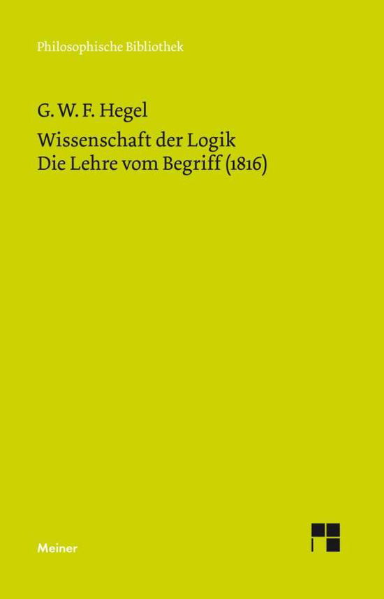 Cover for Georg Wilhelm Friedrich Hegel · Philos.Bibl.377 Hegel.Wiss.d.Logik.2 (Book)