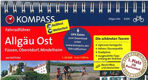 Kompass Fahrradführer 6420: Allgäu Ost : Füssen, Oberstdorf, Mindelheim - Mair-Dumont / Kompass - Books - Kompass - 9783850267649 - June 30, 2013